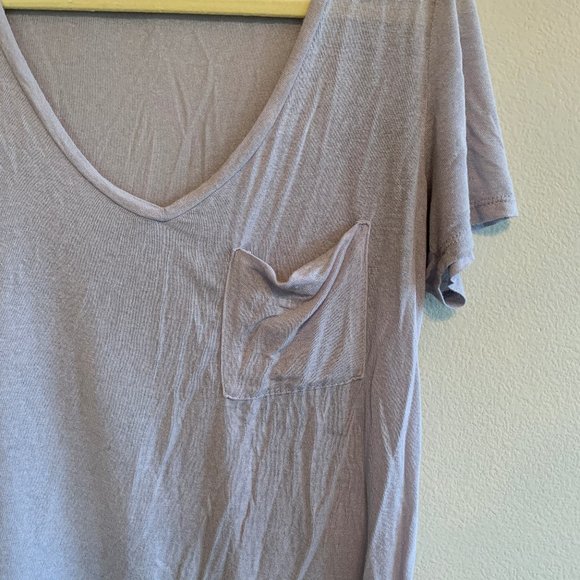 Lavender Basic Tee - Picture 2 of 3